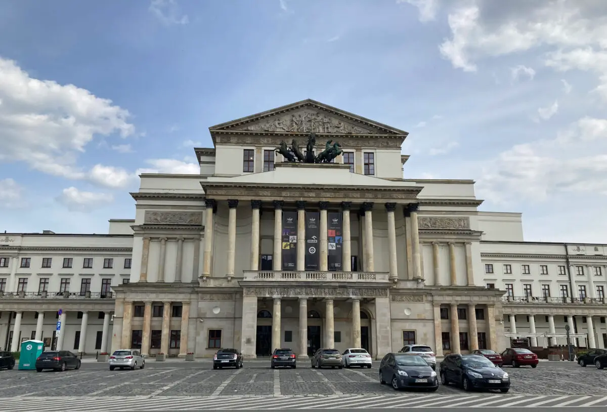 The Opera House in Warsaw, Poland