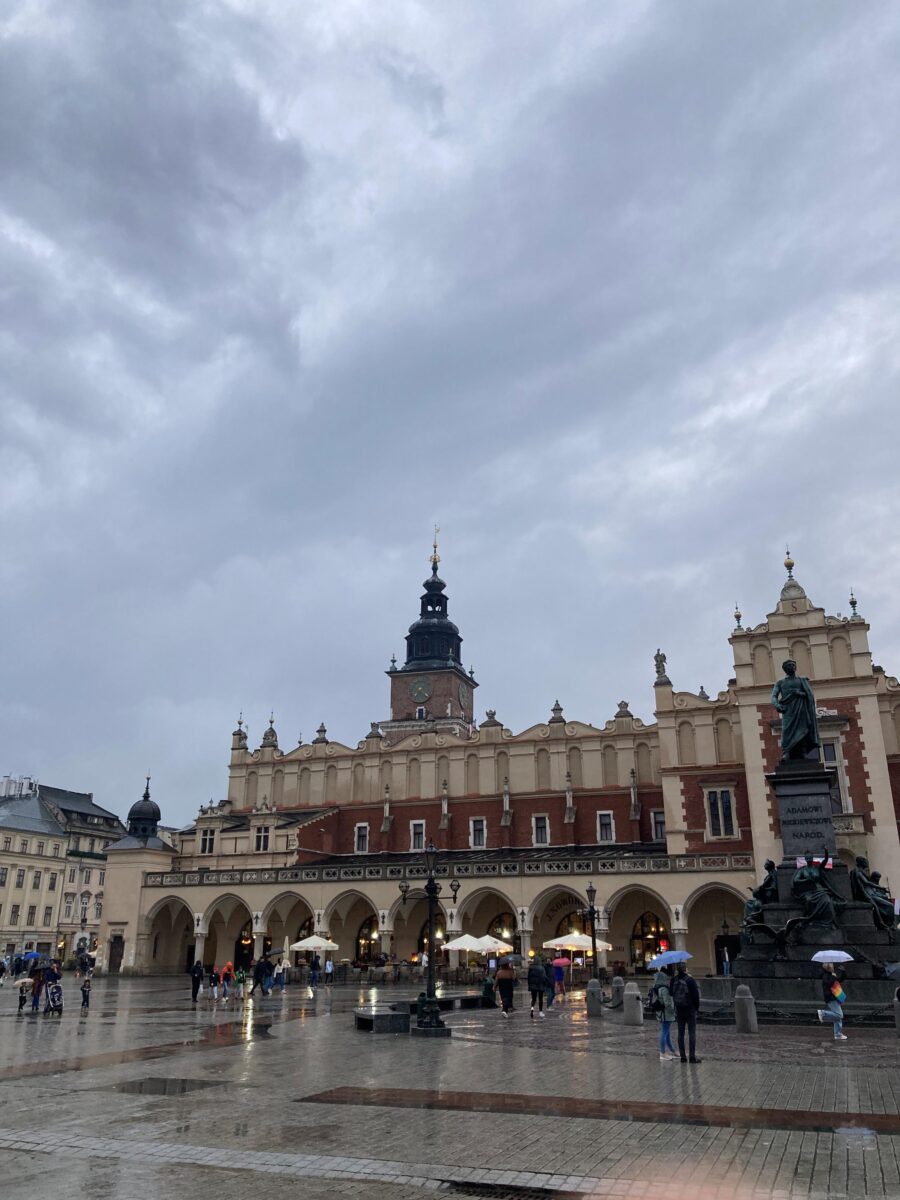 Cloth Hall in the main market square in Kraków