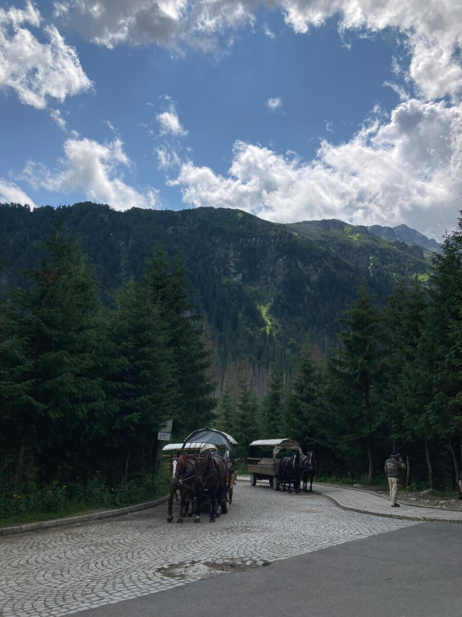 By horse to Morskie Oko