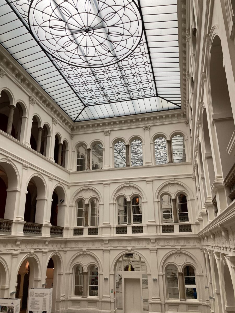 Inside the National Museum in Wrocław