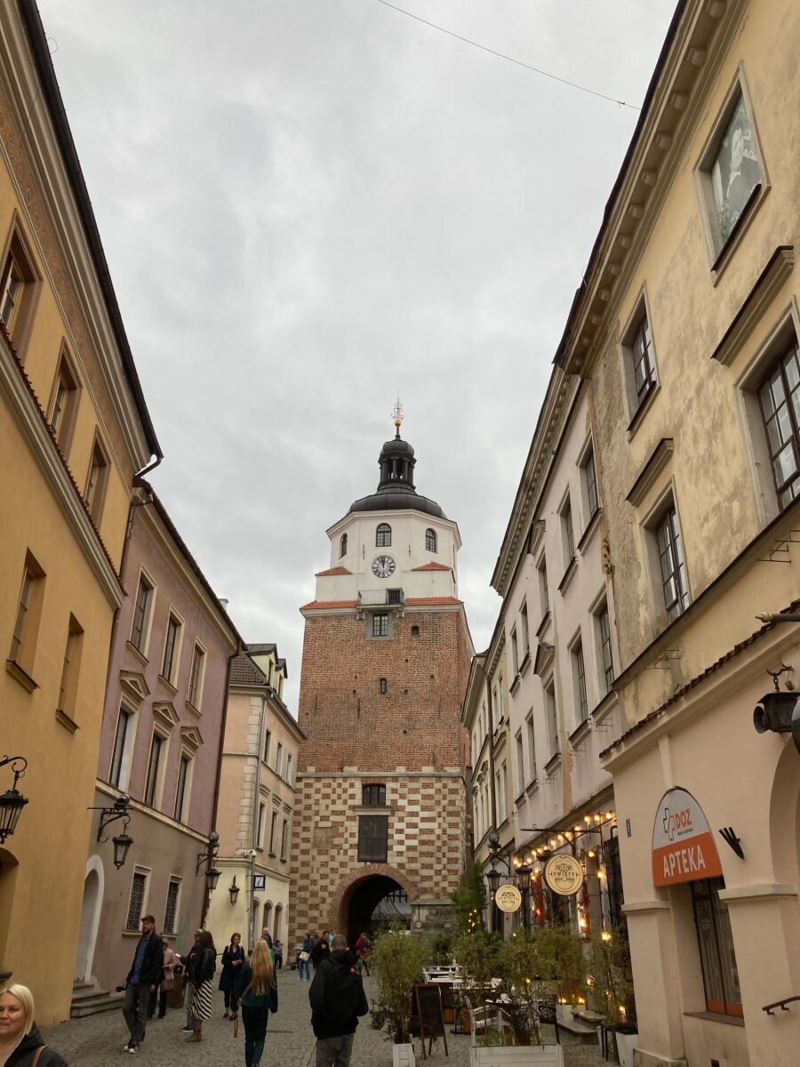 Cracow Gate in the Old Town of Lublin
