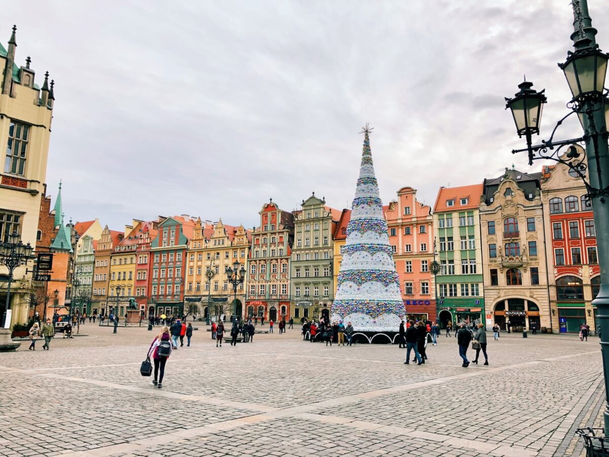 Wroclaw during Christmas time