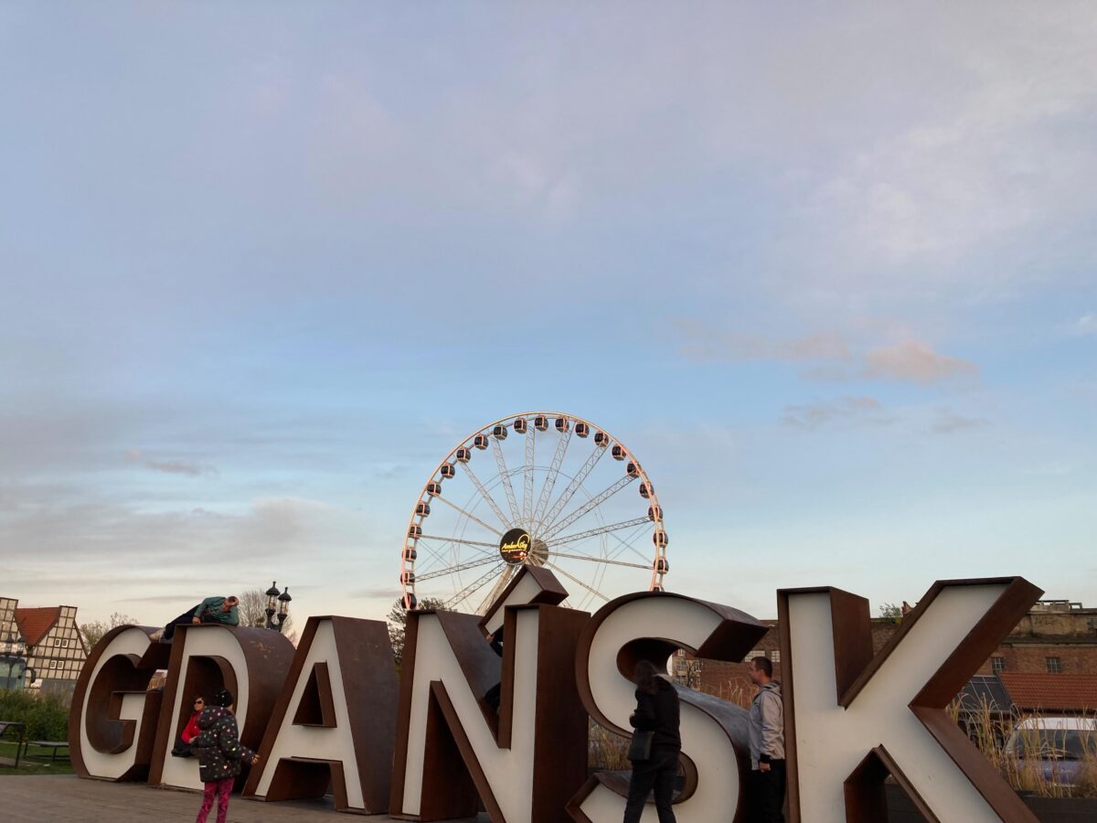 AmberSky Ferris Wheel in Gdansk