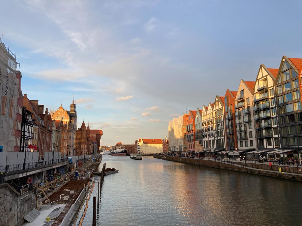 famous canals of Gdańsk