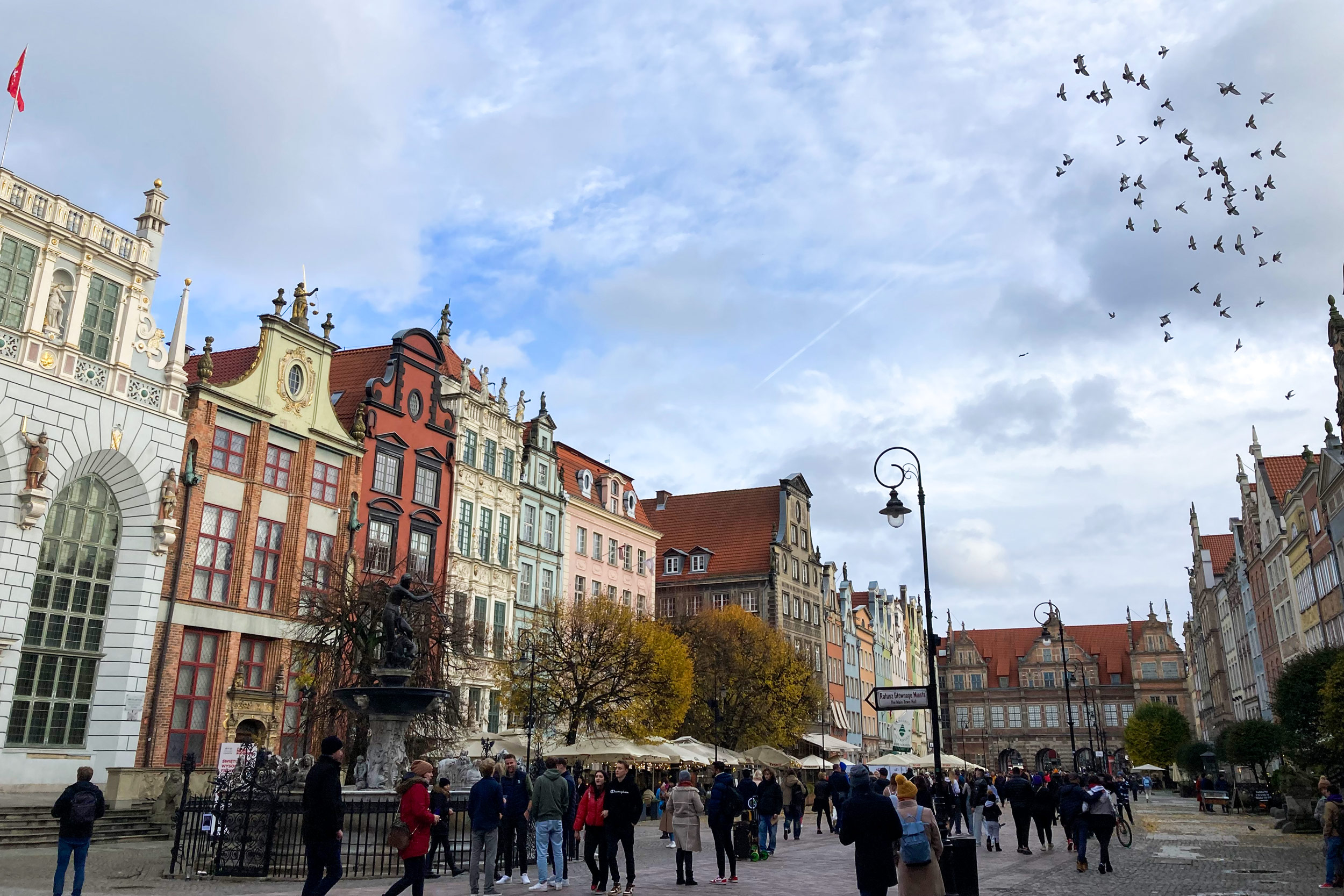 The Old Town in Gdansk