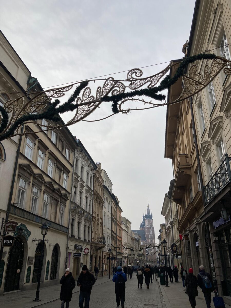 Ulica Floriańska is one of the oldest streets in Krakow.